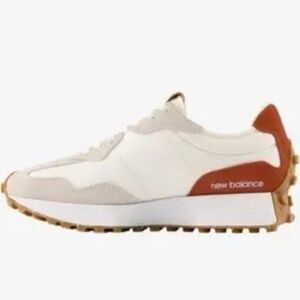 New Balance 327 Women’s Sea Salt Rust Oxide White Cream Rust Shoes Size